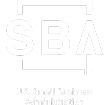 SBA – U.S. Small Business Administration logo, symbolizing support and resources for small businesses.